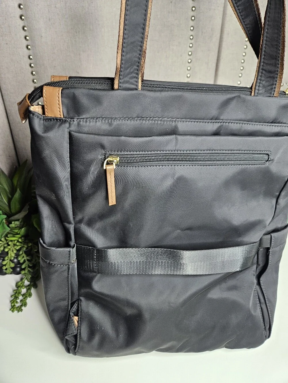 Golf Supags Convertible Shoulder/Backpack Brown Black